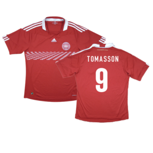 2010-2011 Denmark Home Shirt (Tomasson 9)