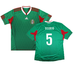 2010-2011 Mexico Home Shirt (Osorio 5)