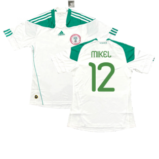 2010-2011 Nigeria Away Shirt (Mikel 12)