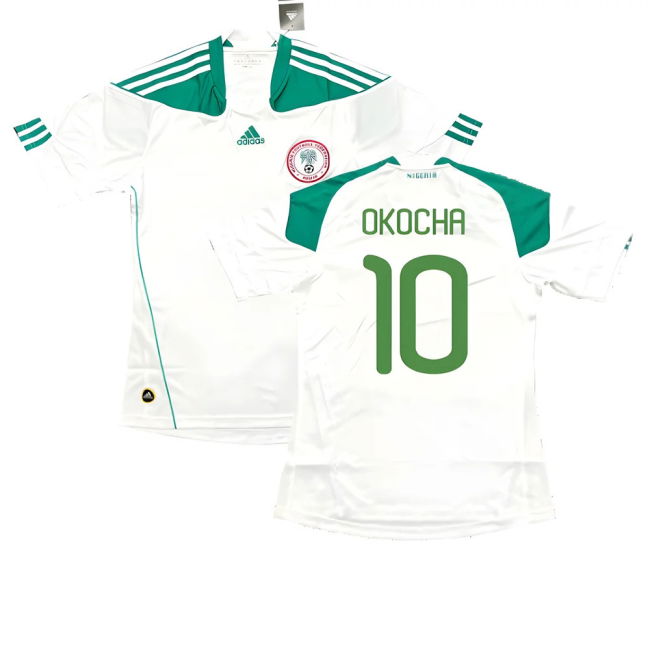 2010-2011 Nigeria Away Shirt (OKOCHA 10)