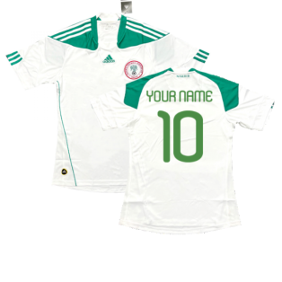 2010-2011 Nigeria Away Shirt (Your Name)