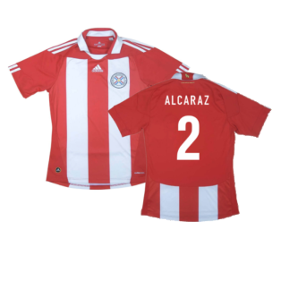 2010-2011 Paraguay Home Shirt (Alcaraz 2)