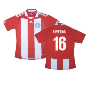 2010-2011 Paraguay Home Shirt (Riveros 16)