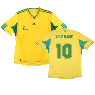 2010-2011 South Africa Home Shirt (Your Name)