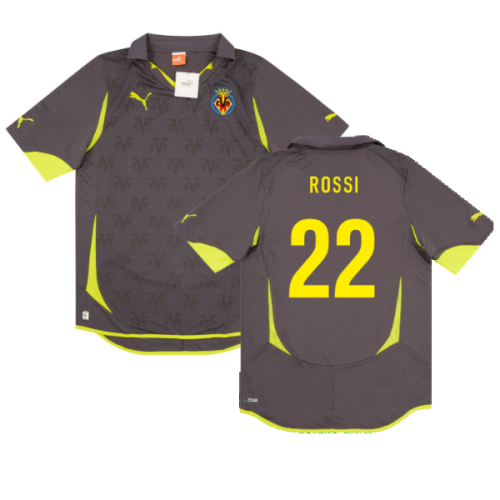 2010-2011 Villarreal Away Shirt (Rossi 22)  2010-2011 Villarreal Away Shirt (Rossi 22)