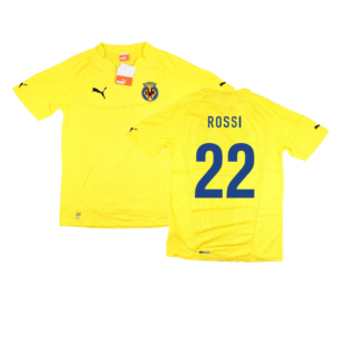2010-2011 Villarreal Home Shirt (Rossi 22)