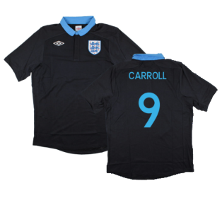2011-2012 England Away Shirt (Carroll 9)