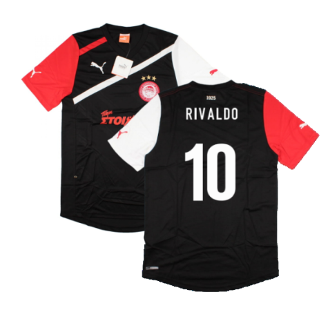 2011-2012 Olympiakos Away Shirt (Rivaldo 10)