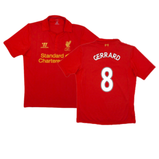 2012-2013 Liverpool Home Shirt (Gerrard 8)