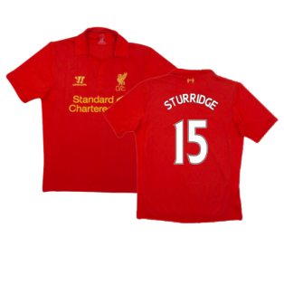 2012-2013 Liverpool Home Shirt (Sturridge 15)