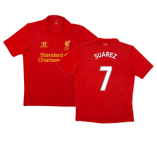 2012-2013 Liverpool Home Shirt (Suarez 7)