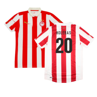 2012-2013 Olympiakos Home Shirt (Holebas 20)
