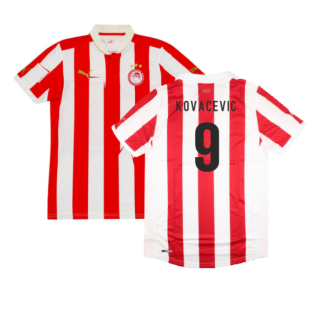 2012-2013 Olympiakos Home Shirt (Kovacevic 9)