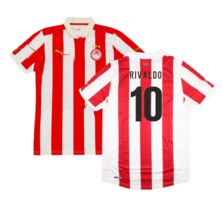 2012-2013 Olympiakos Home Shirt (Rivaldo 10)