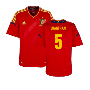2012-2013 Spain Home Shirt (Juanfran 5)