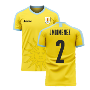 Uruguay 2023-2024 Away Concept Football Kit (Libero) (J M GIMENEZ 2)