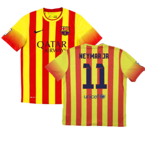 2013-2014 Barcelona Away Shirt (NEYMAR JR 11)