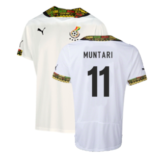 2014-2015 Ghana Home Shirt (MUNTARI 11)
