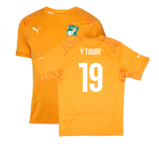2014-2015 Ivory Coast Home Shirt (Y Toure 19)
