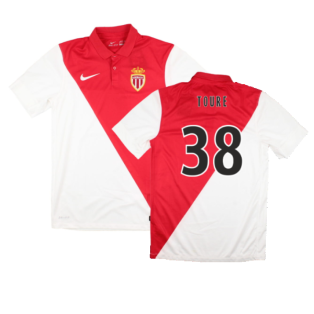 2014-2015 Monaco Home Shirt (Toure 38)