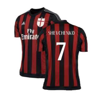 2015-2016 AC Milan Home Shirt (Shevchenko 7)