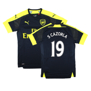 2015-2016 Arsenal Third Shirt (S Cazorla 19)