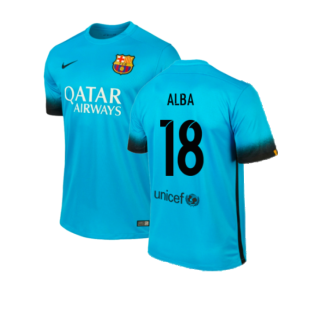 2015-2016 Barcelona Third Shirt (Alba 18)