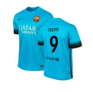 2015-2016 Barcelona Third Shirt (Cruyff 9)