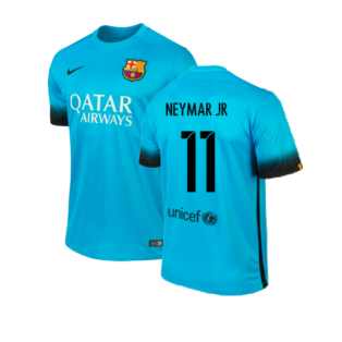 2015-2016 Barcelona Third Shirt (Neymar JR 11)