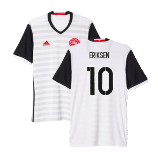 2015-2016 Denmark Away Shirt (Eriksen 10)
