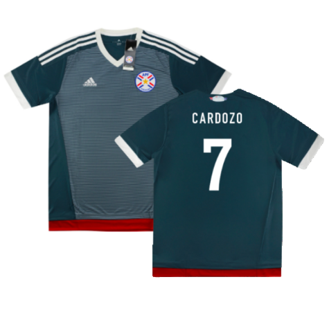 2015-2016 Paraguay Away Shirt (Cardozo 7)