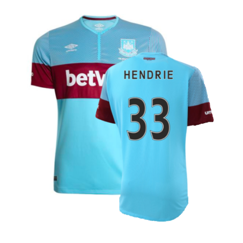 2015-2016 West Ham Away Shirt (Hendrie 33)