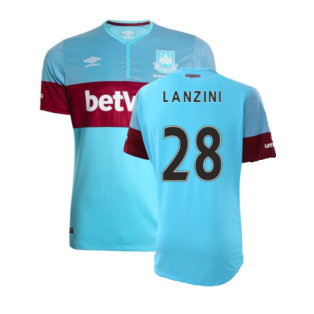 2015-2016 West Ham Away Shirt (Lanzini 28)