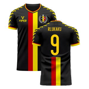 Belgium 2025-2026 Away Concept Football Kit (Viper) (R LUKAKU 9)