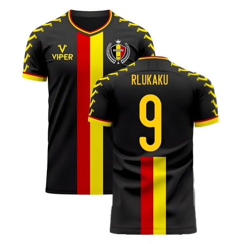 Belgium 2025-2026 Away Concept Football Kit (Viper) (R LUKAKU 9)