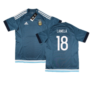 2016-2017 Argentina Away Shirt (Lamela 18)
