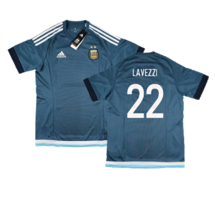 2016-2017 Argentina Away Shirt (Lavezzi 22)