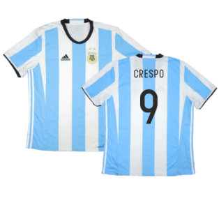 2016-2017 Argentina Home Shirt (CRESPO 9)