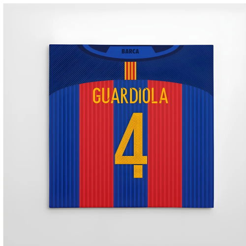 2016-2017 Barcelona Canvas Print (Guardiola 4)