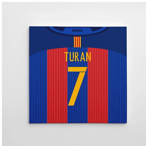 2016-2017 Barcelona Canvas Print (Turan 7)
