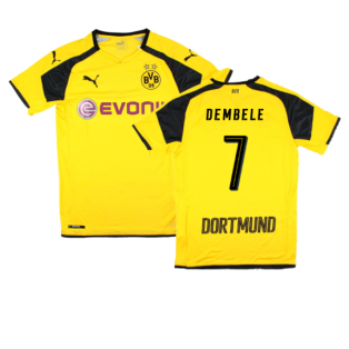2016-2017 Borussia Dortmund International Home Shirt (Dembele 7)