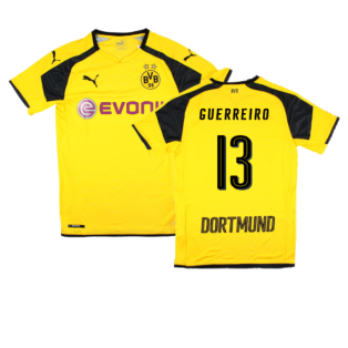 2016-2017 Borussia Dortmund International Home Shirt (Guerreiro 13)