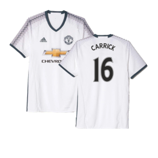 2016-2017 Man Utd Third Shirt (Carrick 16)