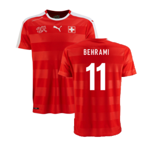 2016-2017 Switzerland Home Shirt (Behrami 11)