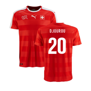 2016-2017 Switzerland Home Shirt (Djourou 20)