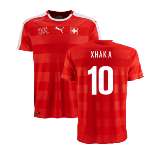 2016-2017 Switzerland Home Shirt (Xhaka 10)