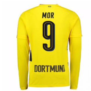 2017-18 Borussia Dortmund Long Sleeve Home Shirt (Mor 9)