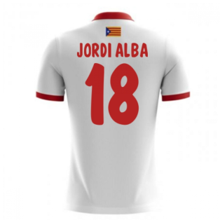 2022-23 Catalunya Airo Away Shirt (Jordi Alba 18)