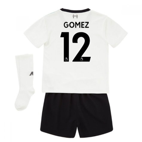 2017-18 Liverpool Away Mini Kit (Gomez 12)