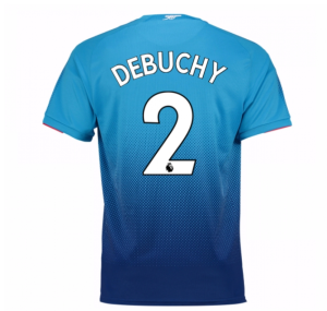 2017-2018 Arsenal Away Shirt (Debuchy 2) - Kids